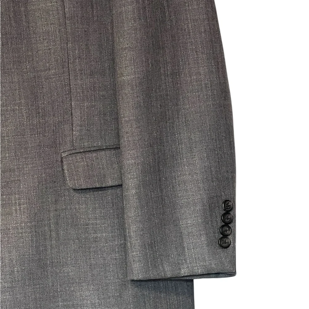 Ralph Lauren for Macy’s Men's size 40R Gray 2 button sport coat/ blazer